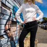 Model Test Shoot with Rebecca — Urban Alleyways & Bold Looks 9 Model Test Shoot with Rebecca — Urban Alleyways & Bold Looks, TRW05511