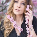 Cherry Blossoms - Photo Shoot with Model Claudia 2 Cherry Blossoms - Photo Shoot with Model Claudia, DSC08959