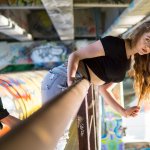 Edgy Photo Shoot under a bridge with Models Lorne and Alicia 26 Edgy Photo Shoot under a bridge with Models Lorne and Alicia, DSC09490