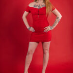 The Red Shoot, Five Models, Five Completely Different Looks, WestPhotography 1181