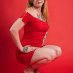 The Red Shoot, Five Models, Five Completely Different Looks, WestPhotography 1226